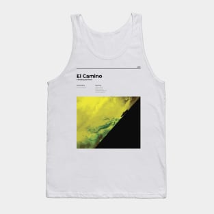 El Camino: A Breaking Bad Movie - Minimalist Movie Poster - Vince Gilligan - Aaron Paul - Print Tank Top